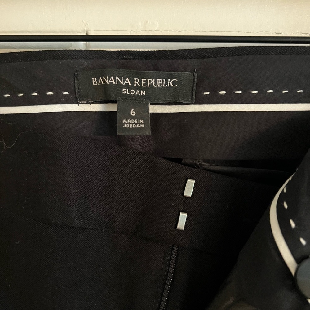 Banana republic sloan pants cotton with light stretch